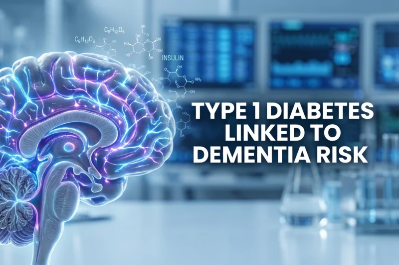 New Study Reveals Type 1 Diabetes Triples Dementia Risk