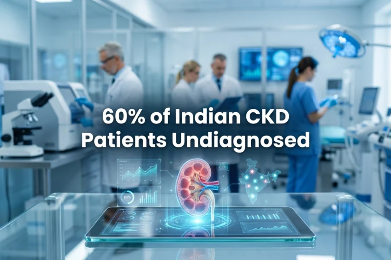 Silent Epidemic: Why 60% of Indian CKD Patients Go Undiagnosed