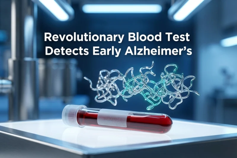 New Blood Test Detects Alzheimer’s via Protein Folding