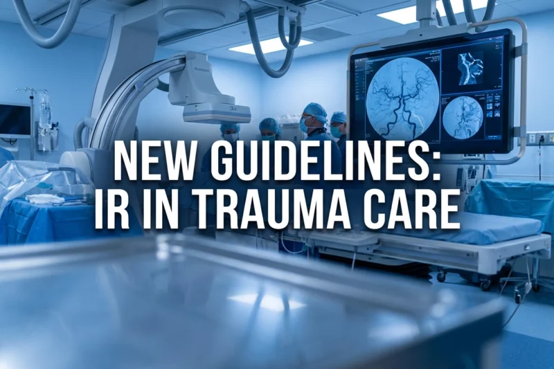 Why Every Trauma Team Needs Interventional Radiology